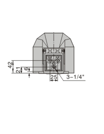 AirTAC 4F series dimensions