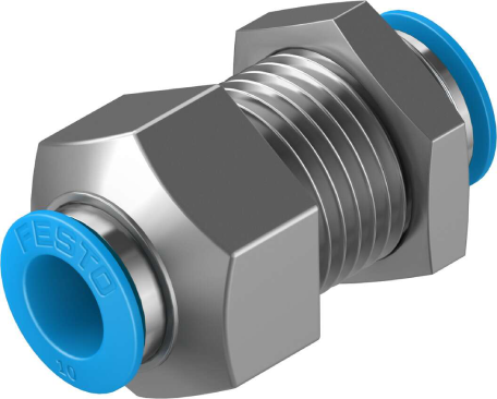Bulkhead Union with Fixed Collar