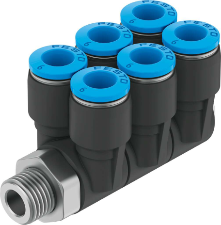 Male Double Twin Elbow