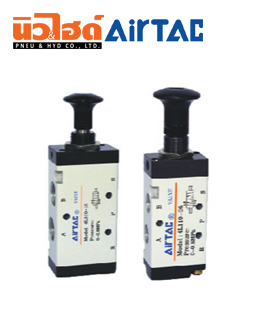แมคคานิควาล์ว Mechanical Valve แบบวาล์วมือกด 4L Series 4L