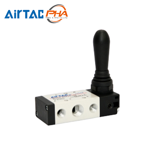 AirTAC แมคคานิควาล์ว Mechanical Valve แบบวาล์วมือโยก 4H Series