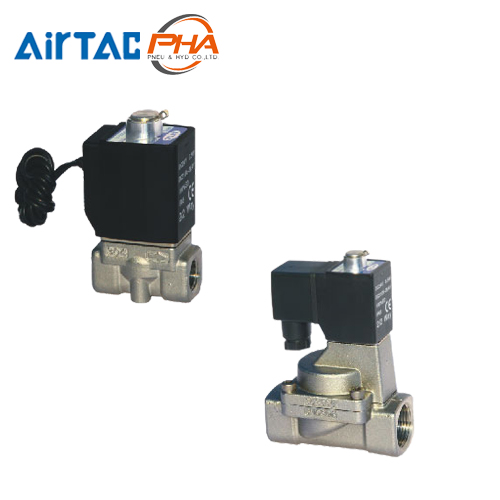 AirTAC Solenoid Valve โซลินอยด์วาล์ว ทองเหลือง 2W Series