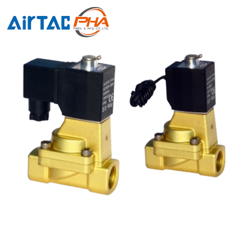 AirTAC Solenoid Valve โซลินอยด์วาล์ว ทองเหลือง 2KW Series