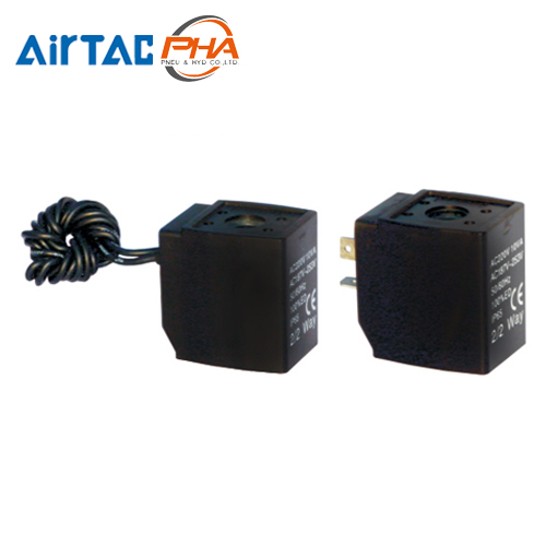 AirTAC คอยล์ไฟฟ้าและอุปกรณ์สำหรับติดตั้งวาล์ว