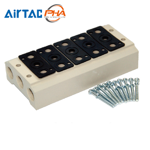 AirTAC ฐานตั้งวาล์ว แมนิโฟลด์ รุ่น 3A/4A Air Valve-manifold Series