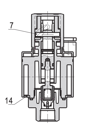 Inner AirTAC On-Off Valve GZ Series