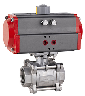 Pneumatic-Actuator-3-PCS-Ball-Valve