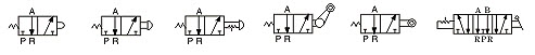 Symbol AirTAC แมคคานิควาล์ว Mechanical Valve แบบต่างๆ CM3 Series