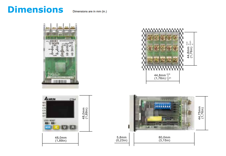 Dimensions