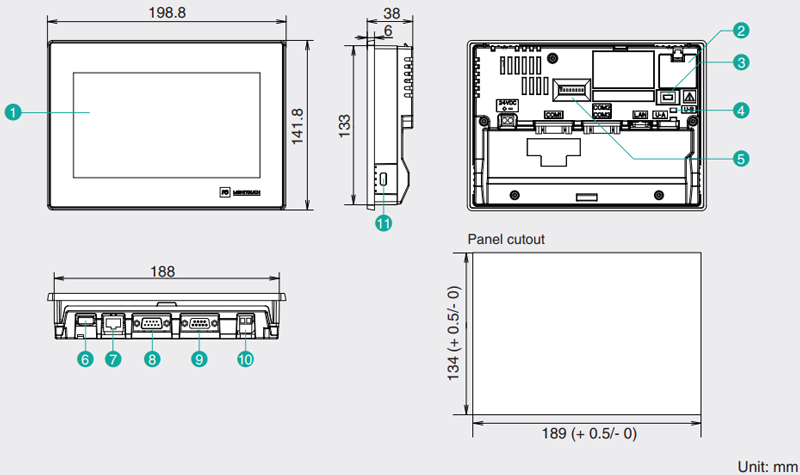 Fuji Electric HMI - Technoshot Smart TS1000 series