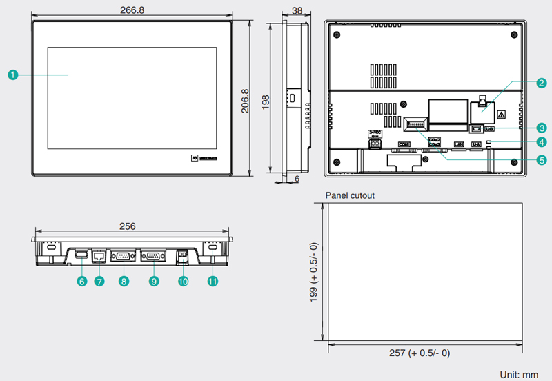 Fuji Electric HMI - Technoshot Smart TS1000 series