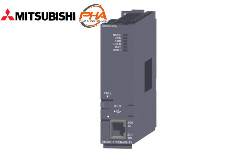 Mitsubishi PLC MELSEC-Q series - Universal Build-in Ethernet