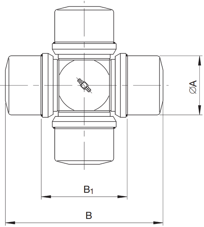 DANA Journal cross assemblies