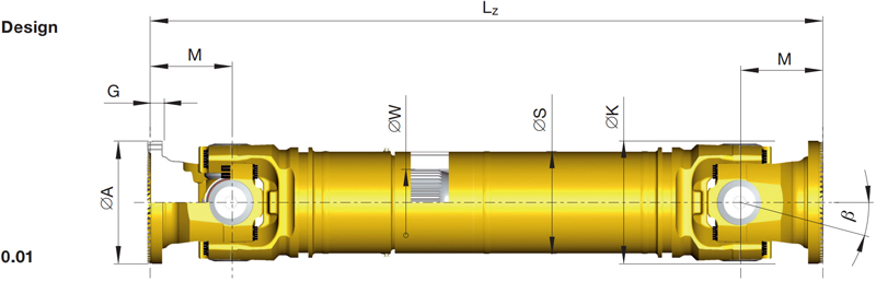 DANA Split bearing eye 492