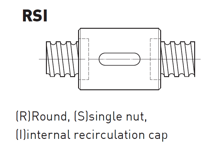 HIWIN Ball screw - RSI Type
