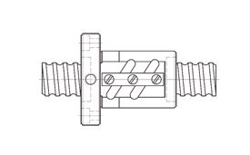 Hiwin Ball screw FSV Type