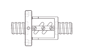 Hiwin Ball screw FSW Type