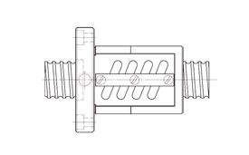 Hiwin Ball screw OFSW Type