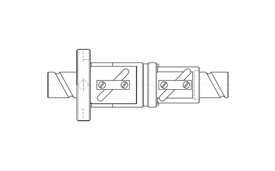 Hiwin Ball screw PFDW 2 Type