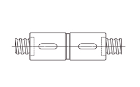 Hiwin Ball screw RDI Type