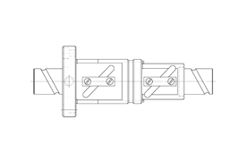 HIWIN Ball screw PFDW Type 2