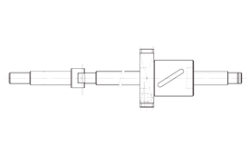 Hiwin Ball screw FSB Type