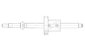 Hiwin Ball screw FSW Type