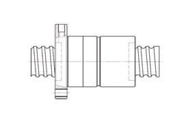 Hiwin Ball screw FDC Type