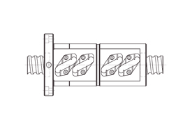 Hiwin Ball screw FDT Type