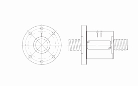 HIWIN Ball screw FSS Type