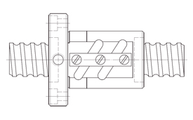 Hiwin Ball screw FSV Type