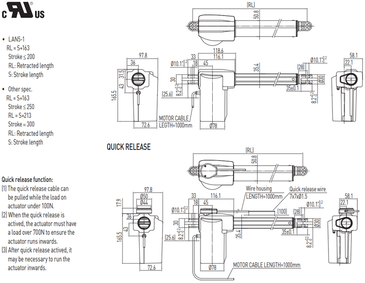 Linear Actuator - LAN5