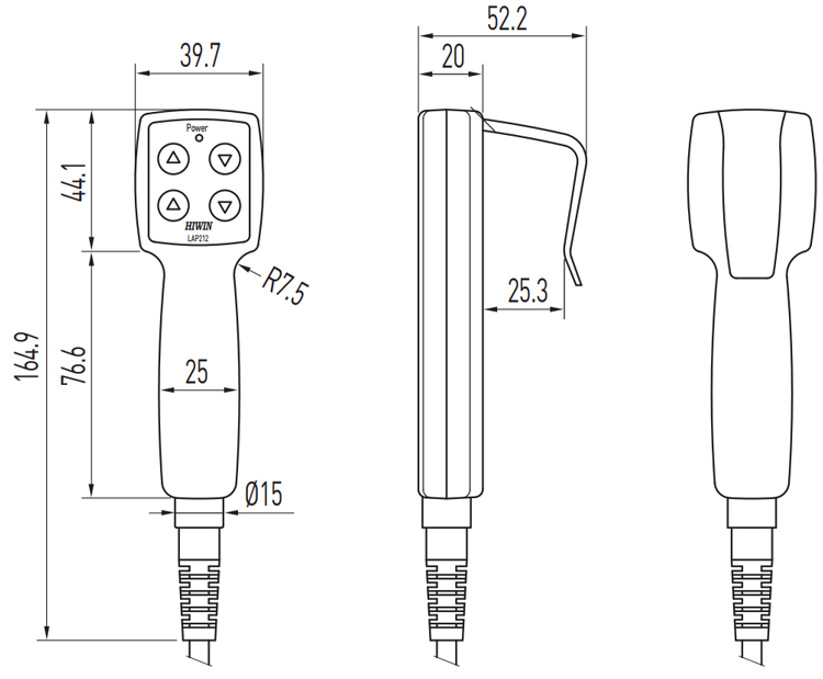 Linear Actuator Keypad - LAP2