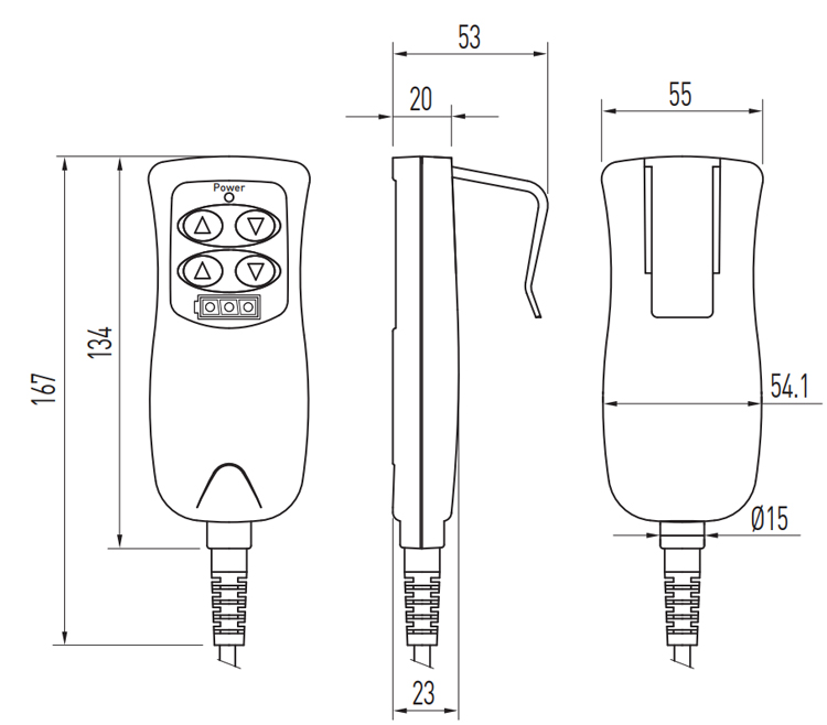 Linear Actuator Keypad - LAP3