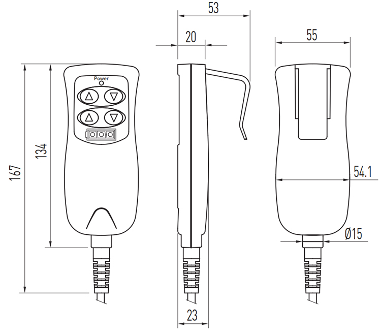 Hiwin Linear Actuator Keypad - LAP3N