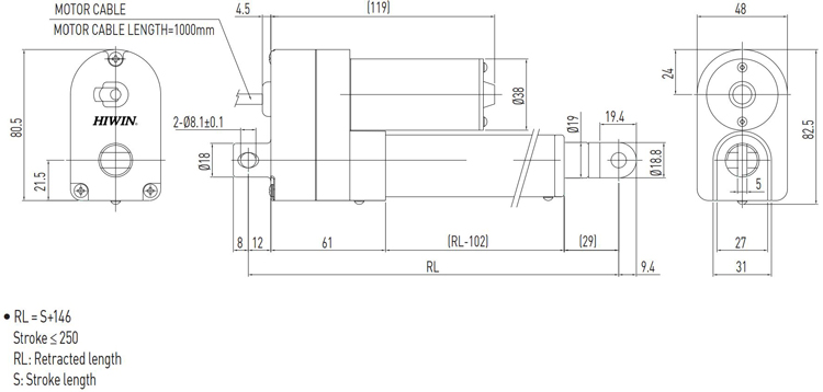 Linear Actuator - LAS3