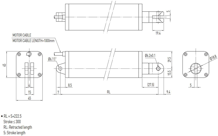 Linear Actuator - LAS4