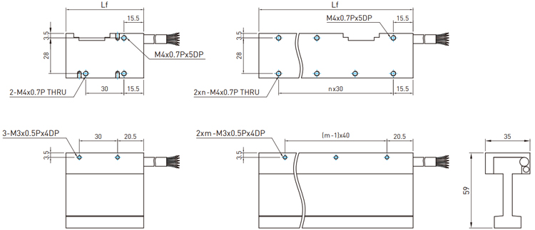 Ironless Motor - LMC-EFC series