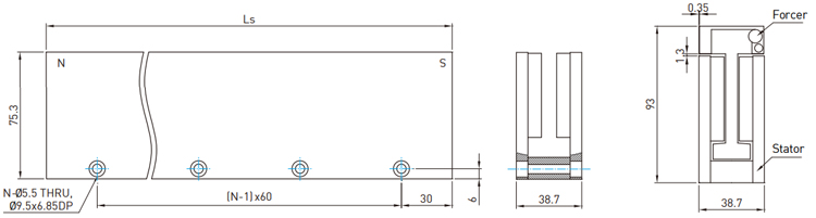 Ironless Motor - LMC-EFE series