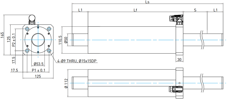 Shaft Motor - LMTE series