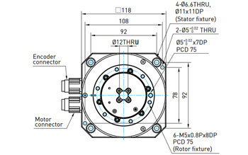 Hiwin Torque Motor Rotary Tables - TMN42G