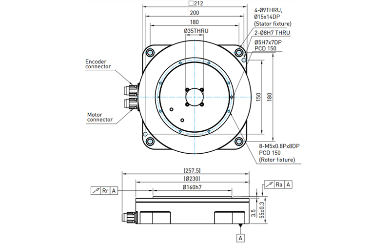 Torque Motor Rotary Table - TMN93