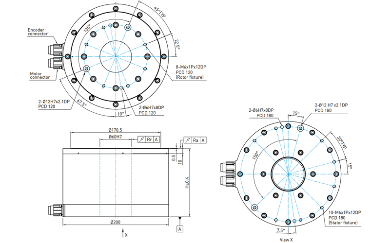 Torque Motor Rotary Table - TMS3 series