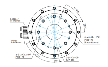 Hiwin Torque Motor Rotary Tables - TMS3 series