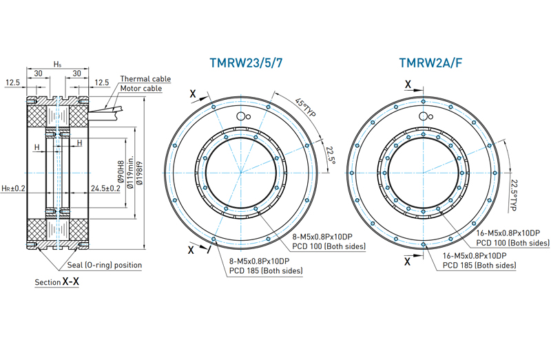 Hiwin Torque Motor - TMRW2 series