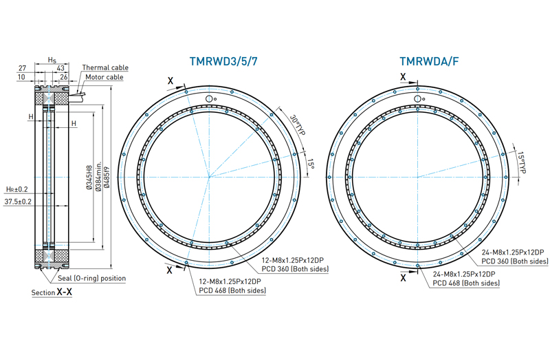 Torque Motor - TMRWD series