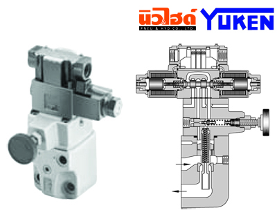 วาล์วควบคุมความดันด้วยไฟฟ้า (Solenoid Controlled Relief Valves) รุ่น BSG Series BST-BSG-Series