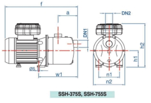 MITSUBISHI Water Pump - SSH Stainless Self-Priming