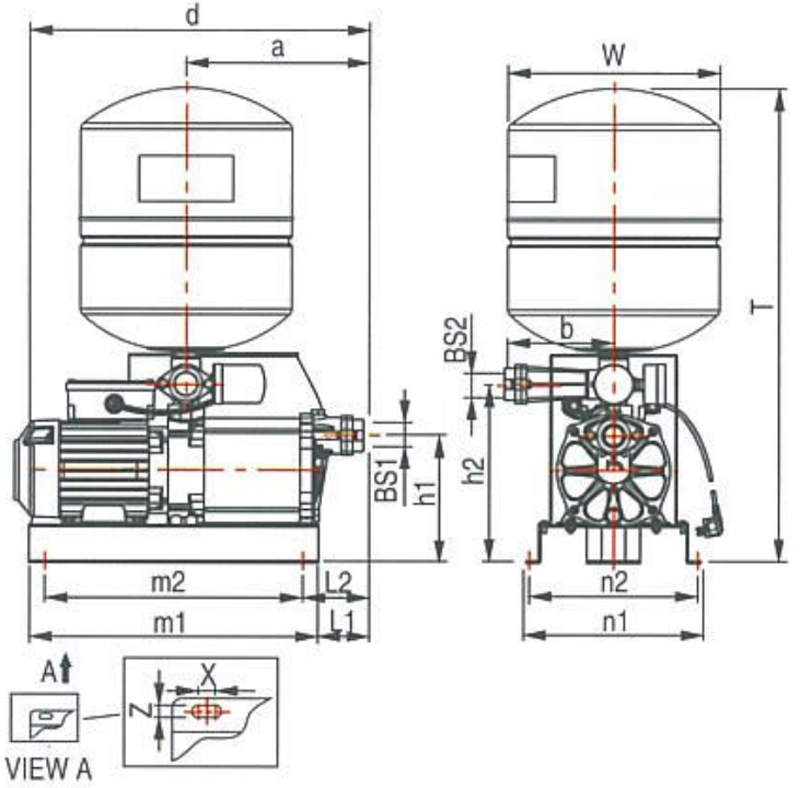 MITSUBISHI Water Pump - UMCH series Multi-Stage