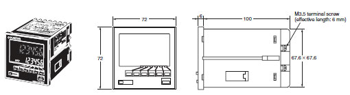 H7BX Dimensions